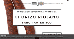 Desktop Screenshot of chorizoriojano.org