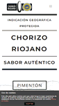 Mobile Screenshot of chorizoriojano.org